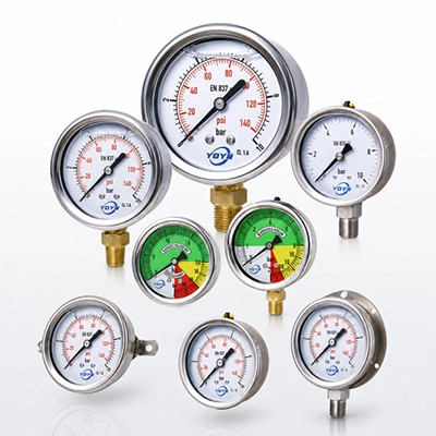 Liquid Filled Pressure Gauges
