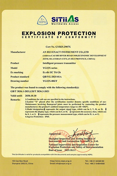 Certifications