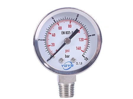 Bourdon Tube Pressure Gauge