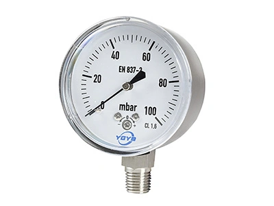 Low Pressure Capsule Gauge (Bottom Connection)