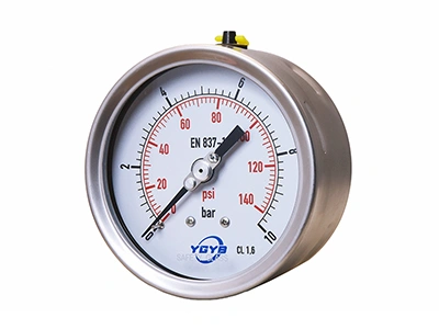 All Stainless Steel Pressure Gauge