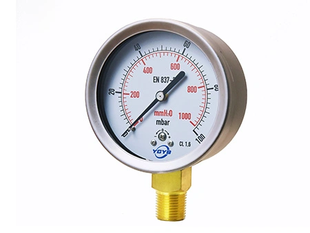 Low Pressure Capsule Gauge (Bottom Connection)