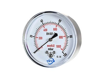 Low Pressure Capsule Gauge (Back Connection)