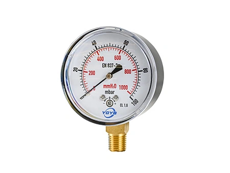 Low Pressure Capsule Gauge (Bottom Connection)
