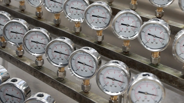 Static pressure testing